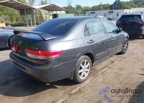 2004 Honda Accord 2.4 Lx z USA, uszkodzony, nr VIN 1HGCM56324A179028